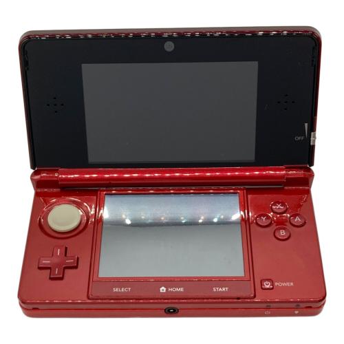 Nintendo (ニンテンドー) Nintendo 3DS CTR-001 割れ・スレ有 フレアレッド