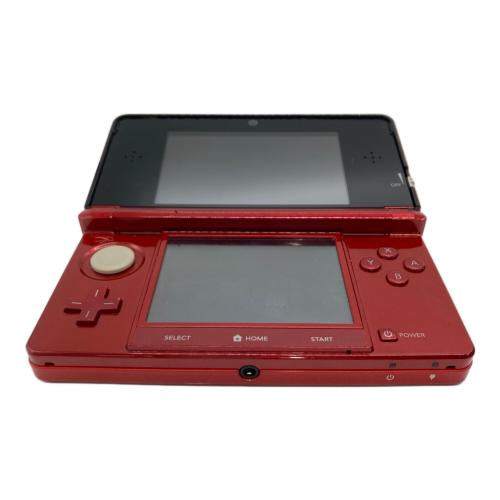 Nintendo (ニンテンドー) Nintendo 3DS CTR-001 割れ・スレ有 フレアレッド