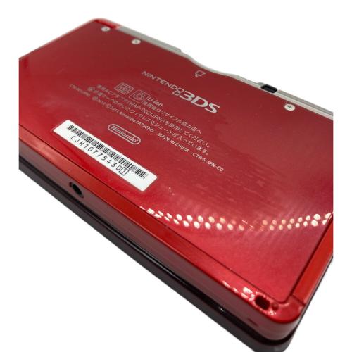 Nintendo (ニンテンドー) Nintendo 3DS CTR-001 割れ・スレ有 フレアレッド