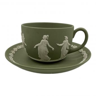 Wedgwood (ウェッジウッド) カップ&ソーサー ダンシングアワー グリーン ジャスパー