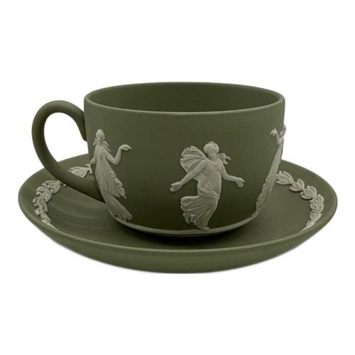 Wedgwood (ウェッジウッド) カップ&ソーサー ダンシングアワー グリーン ジャスパー