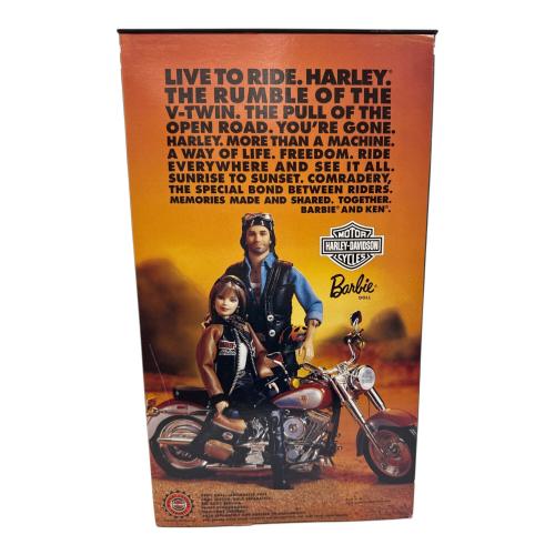 Barbie (バービー) Harley-Davidson Collector Edition バービー人形 色ヤケ有