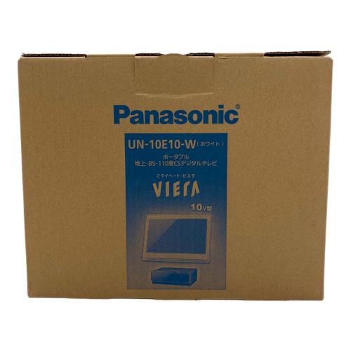 Panasonic (パナソニック) ポータブルテレビ UN-10E10-W