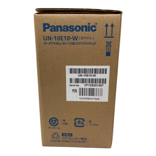 Panasonic (パナソニック) ポータブルテレビ UN-10E10-W