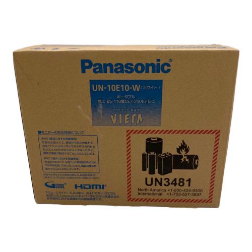 Panasonic (パナソニック) ポータブルテレビ UN-10E10-W