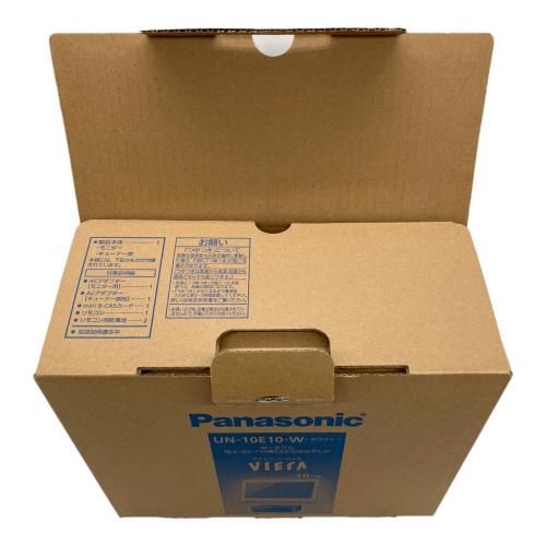 Panasonic (パナソニック) ポータブルテレビ UN-10E10-W