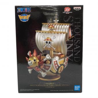 THOUSAND SUNNY ONE PIECE GOLD COLOR MEGA WORLD COLLECTABLE FIGURE SPECIAL!