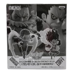 ONE PIECE (ワンピース) ルフィー&カタクリ フィギュア ジャンプ50周年 ワールドコレクタブルフィギュア