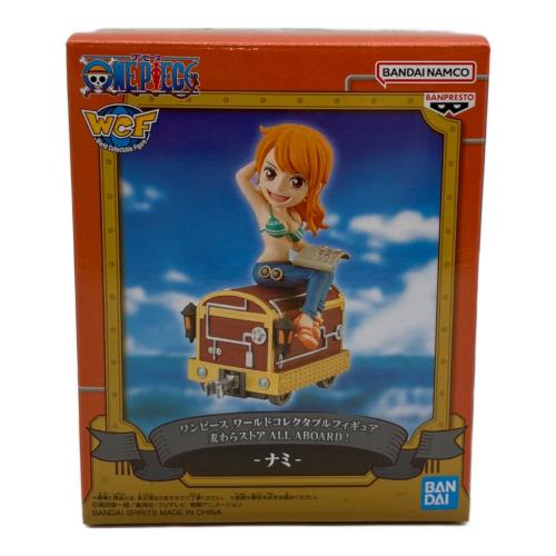 ONE PIECE (ワンピース) ナミ フィギュア 麦わらストア ALL ABOARD！ ワールドコレクタブルフィギュア