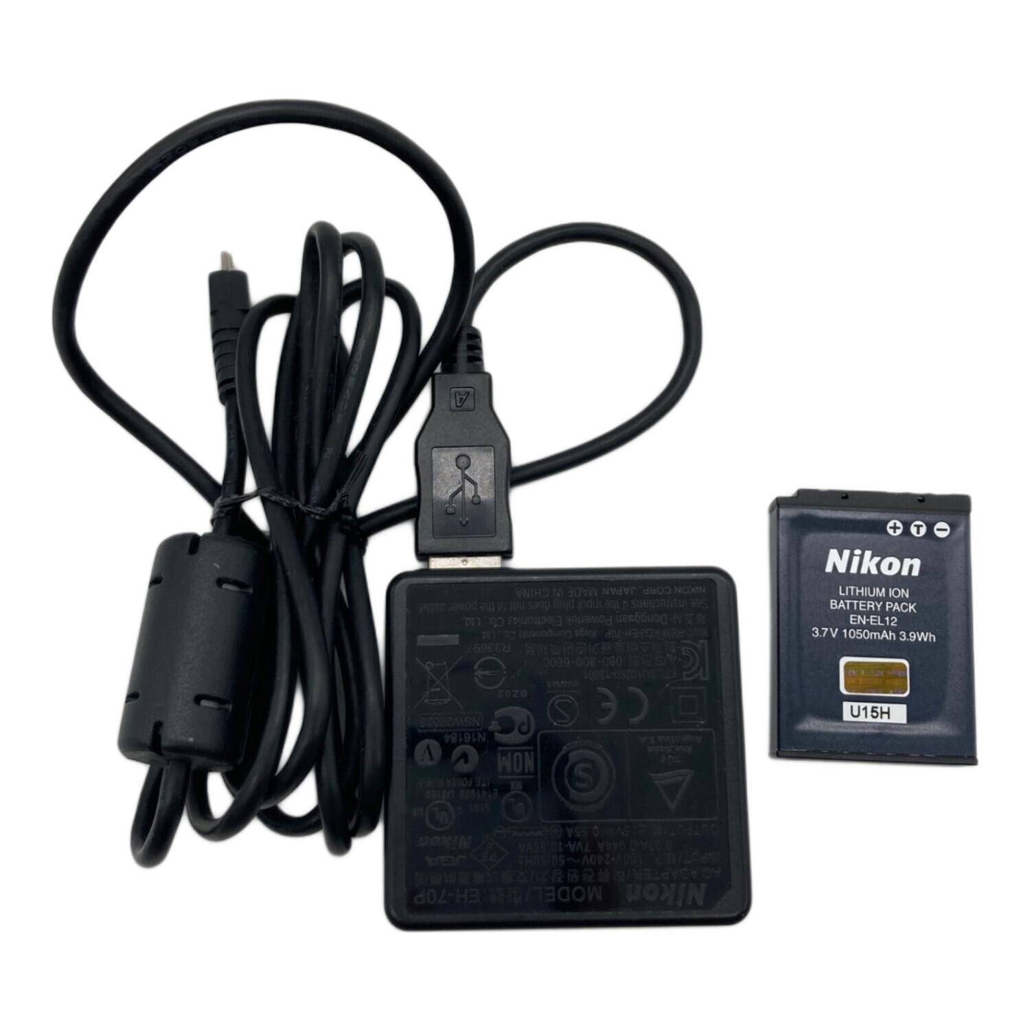 未使用美品Nikon COOLPIX S9500 本体、充電器、ケース付セット Nikon (ニコン) コンパクトデジタルカメラ COOLPIX S9500｜トレファク