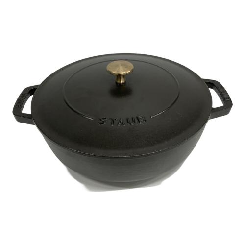 Staub (ストウブ) ソテーパン 24cm ブラック