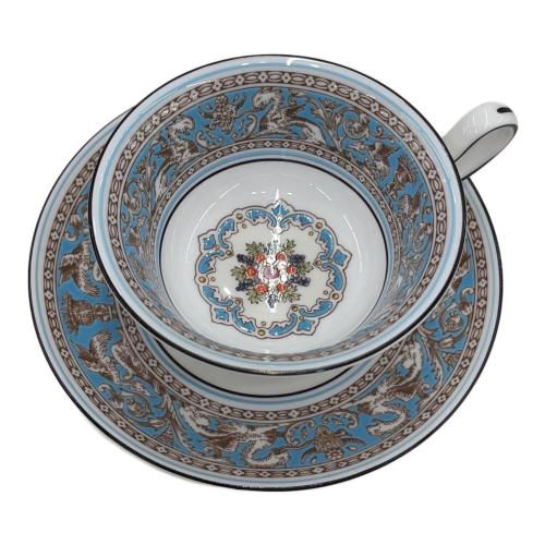 Wedgwood (ウェッジウッド) カップ&ソーサー フロレンティーン・ターコイズ