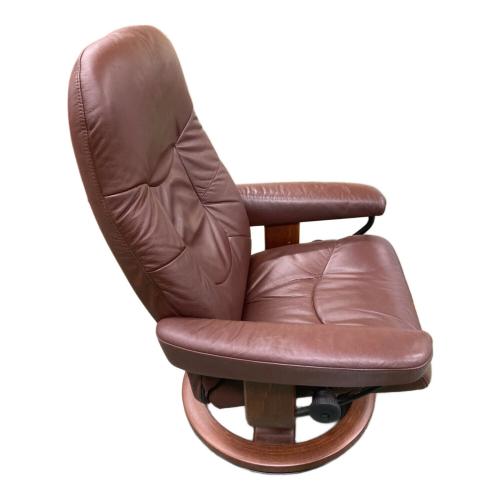 Ekornes (エコーネス) ストレスレスチェア オットマン付 ブラウン