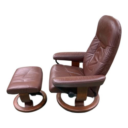 Ekornes (エコーネス) ストレスレスチェア オットマン付 ブラウン