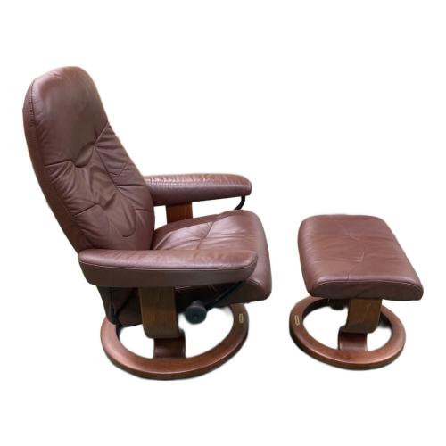 Ekornes (エコーネス) ストレスレスチェア オットマン付 ブラウン