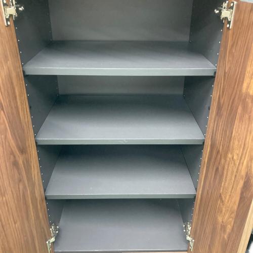 すえ木工 (スエモッコウ) キャビネット USKD-60-TNT U-storage 238 ブラウン