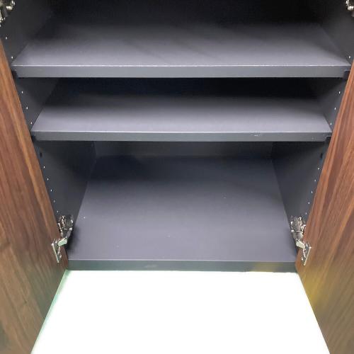 すえ木工 (スエモッコウ) キャビネット USKD-60-TNT U-storage 238 ブラウン