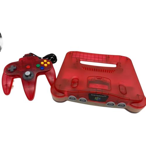 Nintendo (ニンテンドー) Nintendo64 NUS-001 クリアレッド