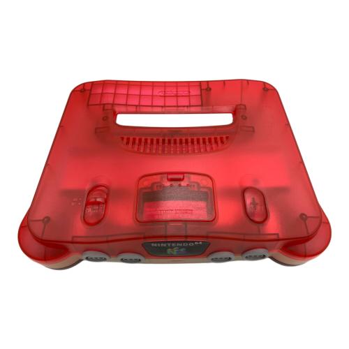 Nintendo (ニンテンドー) Nintendo64 NUS-001 クリアレッド