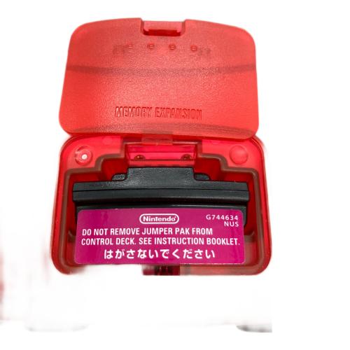 Nintendo (ニンテンドー) Nintendo64 NUS-001 クリアレッド