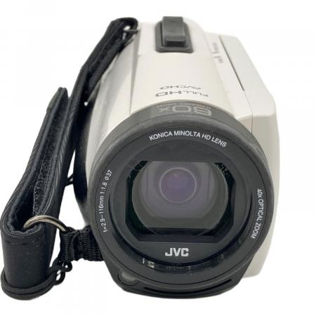 『ほぼ未使用』JVC カメラ本体 セット GZ-F270 JVC (ジェイブイシー) ビデオカメラ GZ-F270-W Everio｜トレファクONLINE