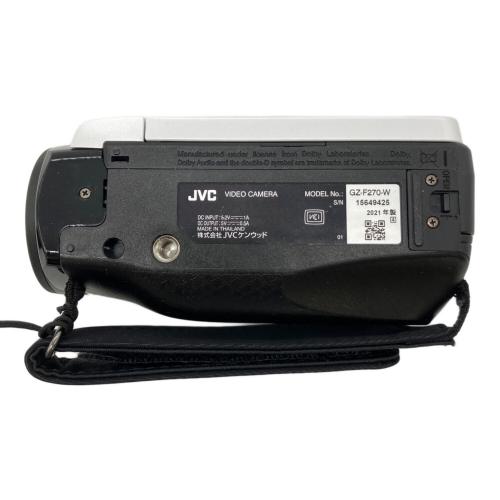 JVC (ジェイブイシー) ビデオカメラ GZ-F270-W Everio