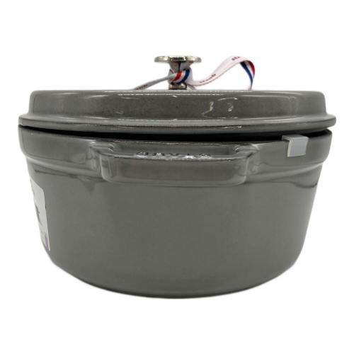Staub (ストウブ) ピコ・ココット ラウンド 24cm グレー