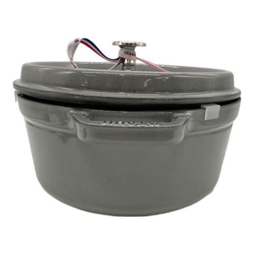 Staub (ストウブ) ピコ・ココット ラウンド 24cm グレー
