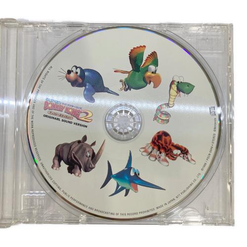 スーパードンキーコング2 ディクシー＆ディディー オリジナル・サウンド・ヴァージョン CD 〇