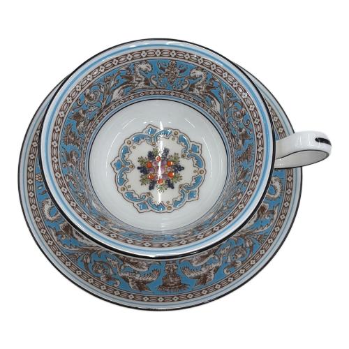 Wedgwood (ウェッジウッド) カップ&ソーサー フロレンティーン・ターコイズ