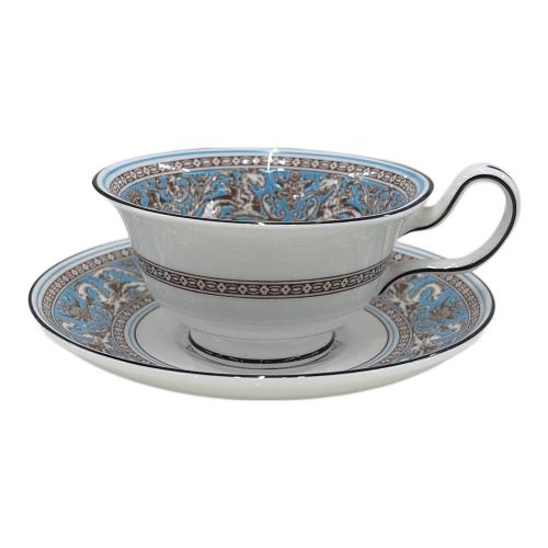 Wedgwood (ウェッジウッド) カップ&ソーサー フロレンティーン・ターコイズ