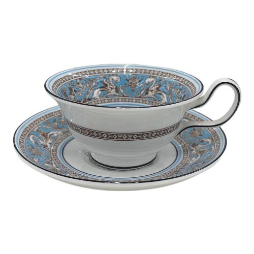 Wedgwood (ウェッジウッド) カップ&ソーサー フロレンティーン・ターコイズ