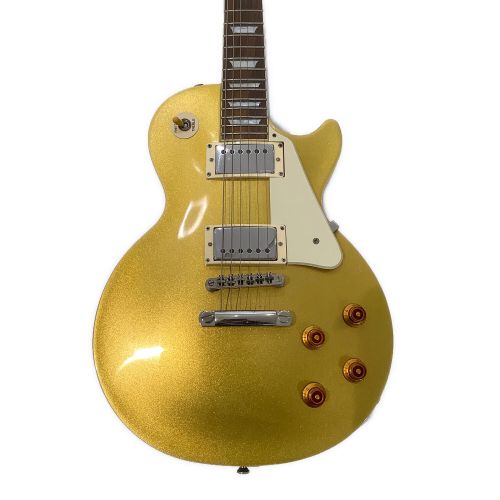 EPIPHONE (エピフォン) エレキギター ピックアップEMG Classic Plain Top リミテッドエディション・モデル ゴールドトップ 動作確認済み 10051516283