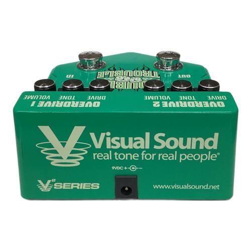 VISUAL SOUND (ヴィジュアルサウンド) オーバードライブ DOUBLE TROUBLE 動作確認済み