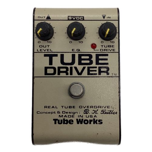 Tube Works エフェクター tube driver USA製