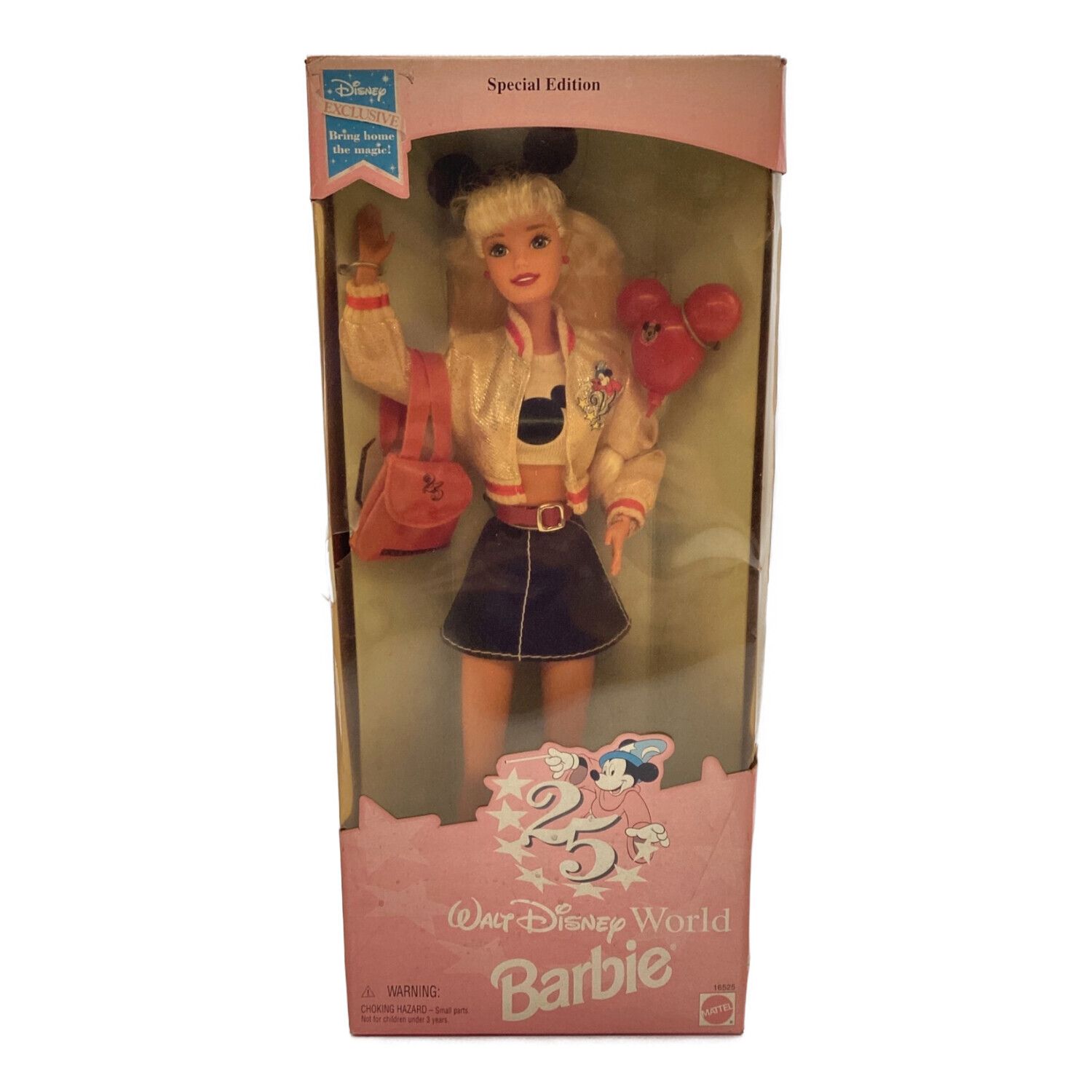 バービー人形 ウォルト・ディズニーワールド 25周年記念モデル