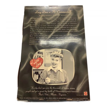 Starring LucilleBall as Lucy Ricardo ”Lucy Does TV Commercial” -ルーシー・リカード(ルシル・ボール)- 「アイ・ラブ・ルーシー」 Collector E