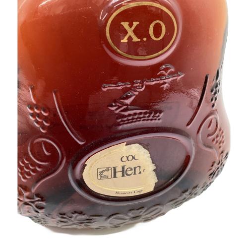 コニャック Xo ラベルハガレ有 700ml Hennessy 金キャップ　未開封　