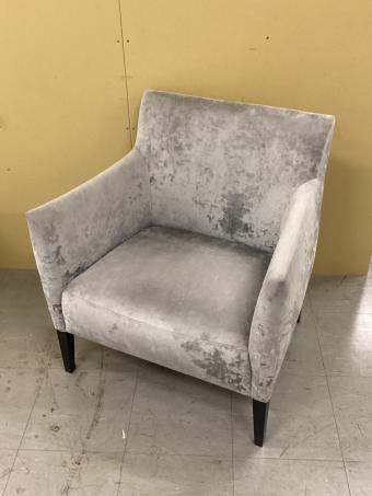 Ritzwell (リッツウェル) ラウンジチェアー マーブルベロア GRACE LOUNGE CHAIR