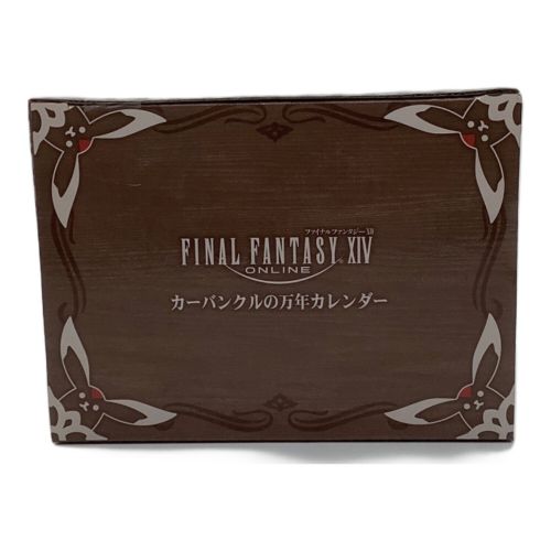 FINAL FANTASY XIV (ファイナルファンタジー14) フィギュア カーバンクル万年カレンダー