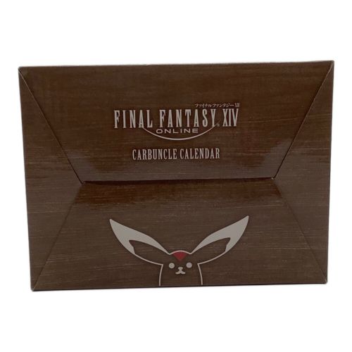 FINAL FANTASY XIV (ファイナルファンタジー14) フィギュア カーバンクル万年カレンダー