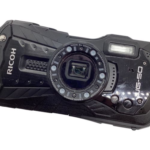 RICOH (リコー) 防水デジタルカメラ WG-50 1600万画素 1/2.3型CMOS 専用電池 SDXCカード対応 通常：ISO125～6400 ■