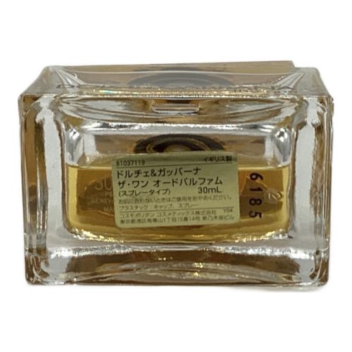 DOLCE & GABBANA (ドルチェ＆ガッバーナ) オードパルファム ザ・ワン 30ml 残量80%-99%