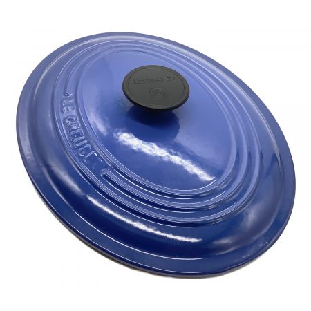 LE CREUSET (ルクルーゼ) ココットオーバル SIZE 27cm ブルー