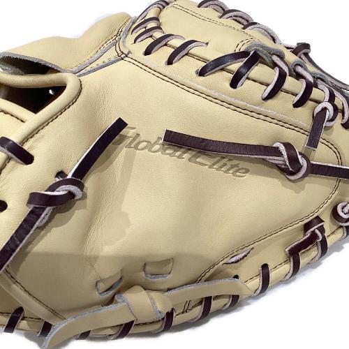 MIZUNO (ミズノ) 捕手用M-R型グローブ ベージュ 1AJCR29410