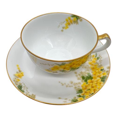 大倉陶園 (オオクラトウエン) カップ&ソーサー ミモザ