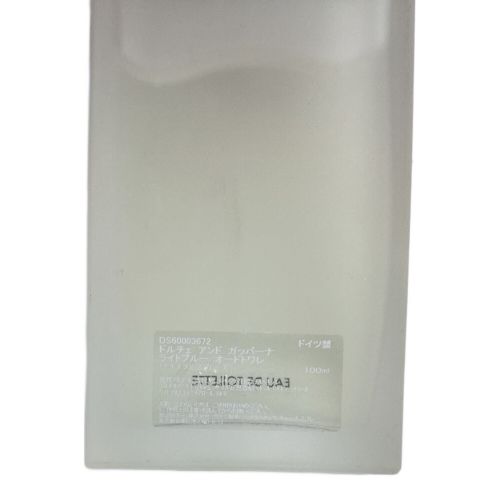 DOLCE & GABBANA (ドルチェ＆ガッバーナ) オードトワレ ライトブルー 100ml 残量80%-99%