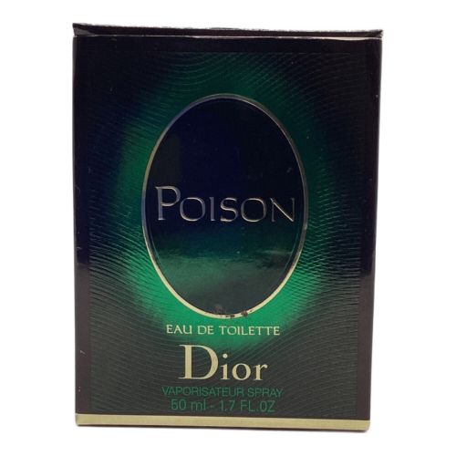 Christian Dior (クリスチャン ディオール) オードトワレ POISON 50ml 残量80%-99%