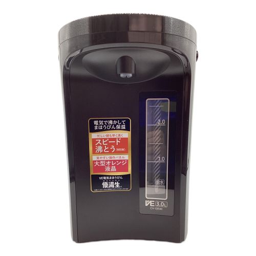 象印 (ゾウジルシ) 電気ポット CV-GB30-TA 2024年製 3.0L 程度A(ほとんど使用感がありません)