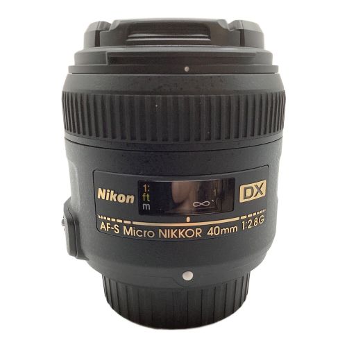 Nikon (ニコン) 単焦点レンズ AF-S DX Micro NIKKOR 40mm f/2.8G -